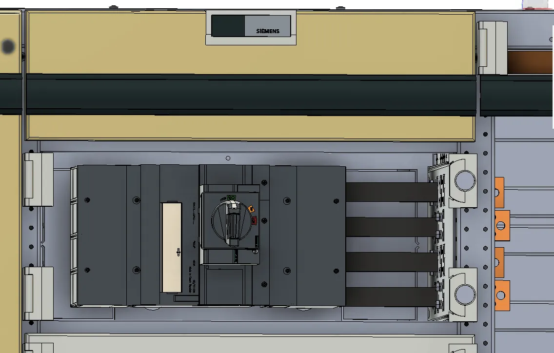 Siemens S4 laagspanningsverdeler voor Banzo B.V. — detail 3